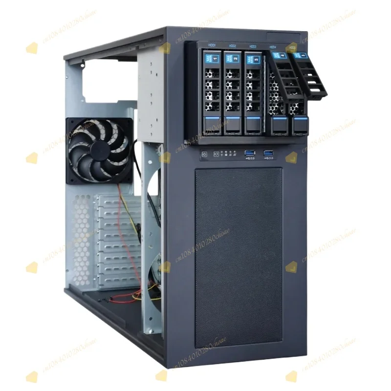 3 optical drive conversion, hard drive cage with backplane storage expansion 5-b