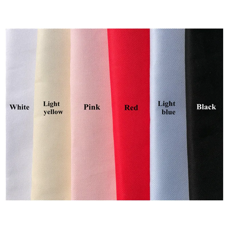Embroidery Fabric 25x25cm Aida 18ct Cross Stitch Fabric Canvas DIY Handmade Needlework Sewing Craft