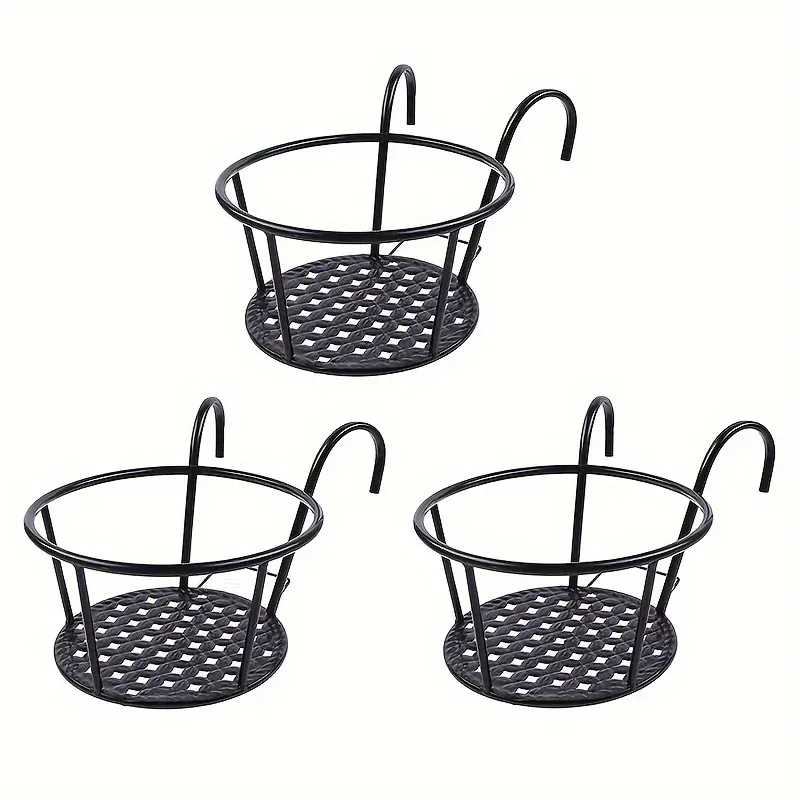 Hanging Metal Flower Pots 2