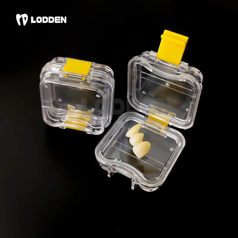 

5-10pcs Dental Membrane Box with Plastic Elastic Membrane Dental Laboratory Material Tooth Storage Box Implant oral irrigator
