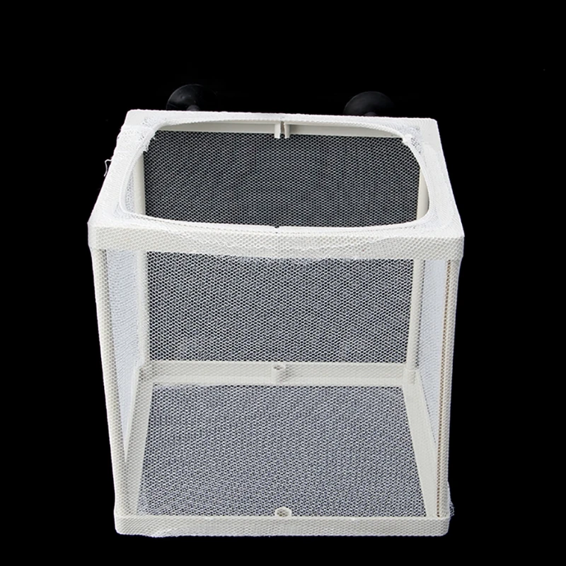 Fish Nursery for Aquarium Fish Fry Breeding Net Hatchery Incubator with Suction Cup Easy to Install Hang on Breeder Box fish breeding box