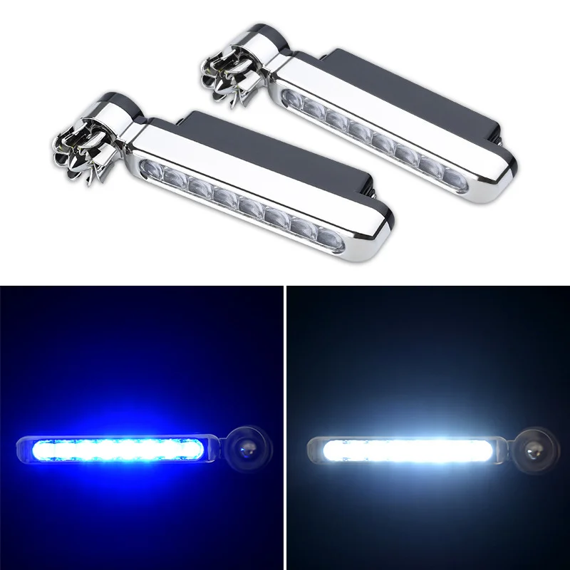 

2Pcs/Set Free Installation Car LED Wind-force Day Running Light Auxiliary Headlights Wind Energy Lamps Auto Exterior Accessories