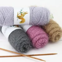 1Pc 75g Squirrel Velvet Yarn for hand Knitting Coat Crochet Hat Thread Sweater Weaving Thread DIY bag hat amigurumi shoe line 1