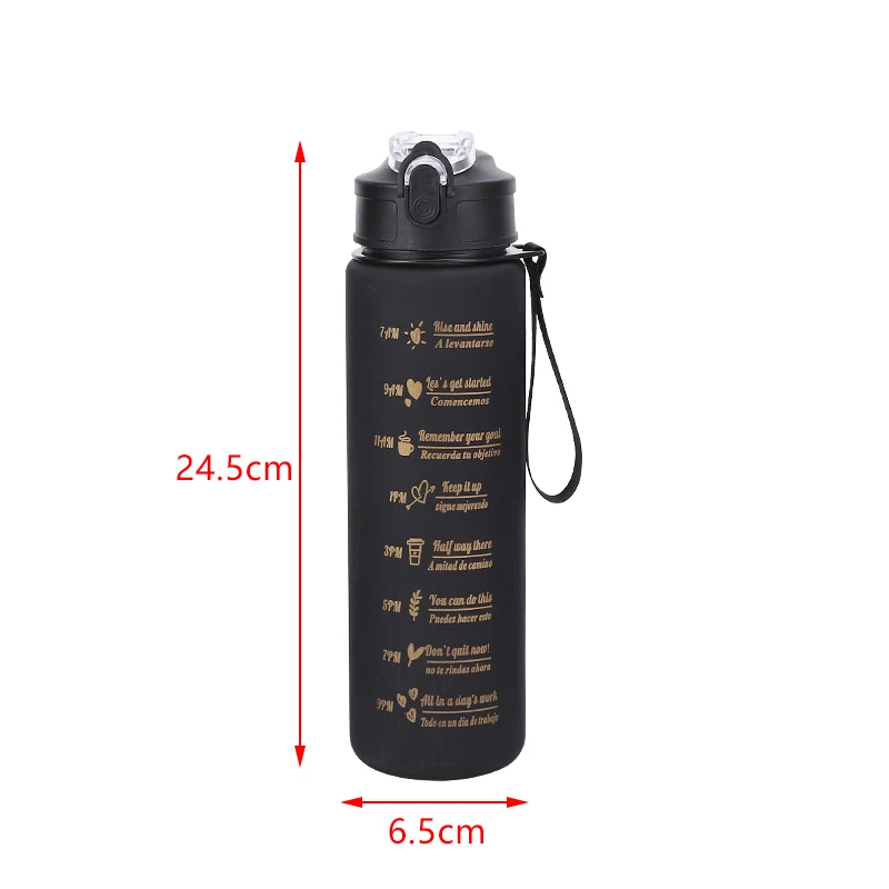 800ml Leakproof Drinking Bottles Outdoor Sports Travel Kettle