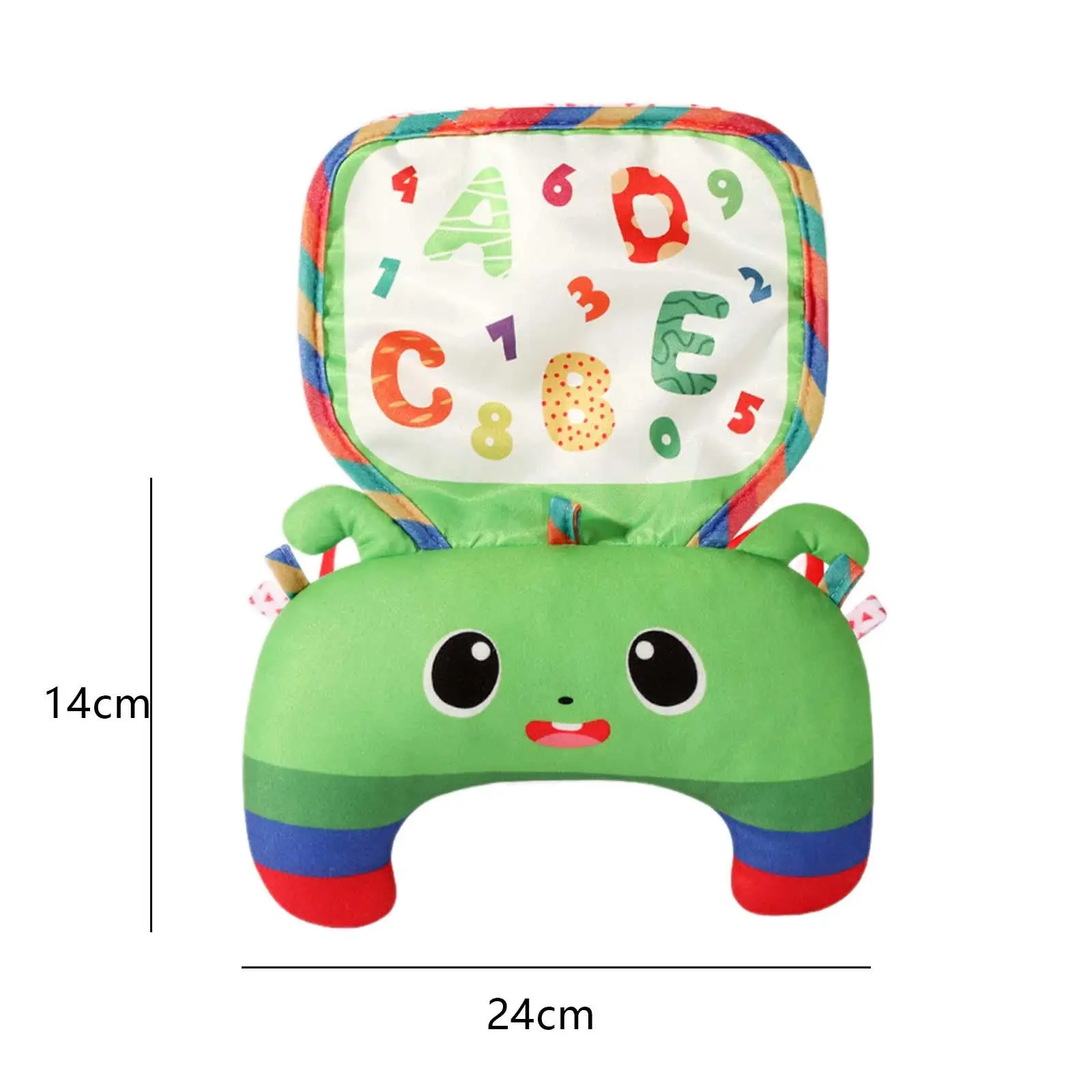 Tummy Time Pillow Soft Washable Education Toy Multifunction Baby Pillow Lying Pillow for Living Room Home Room Travel Bedroom 6