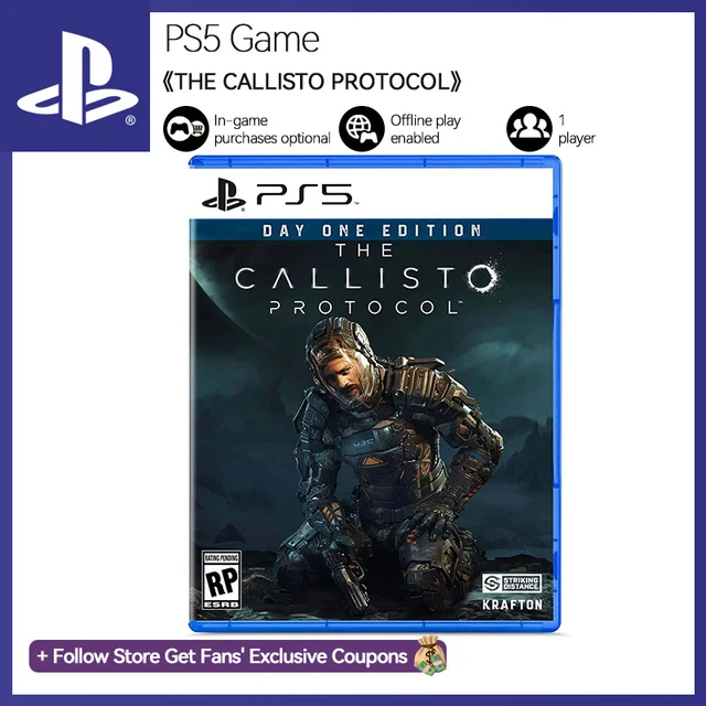 Sony PlayStation 5, The Callisto Protocol PS 5 ofertas de jogos, Discos de  jogos para PlayStation 5, PS5