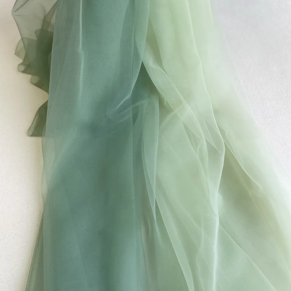 Mesh Fabric tulle fabric for Wedding Dress Decoration Bridal Gown Evening Gown Scene Setting 300/500cm*150cm