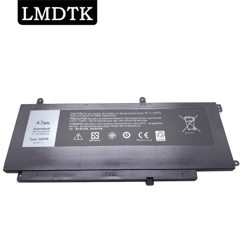 LMDTK Новый D2VF9 Аккумулятор для ноутбука Dell Inspiron 15 7547 7548 Vostro 5459 Sereis 0PXR51 0YGR2V P41F P68G 4P8PH PXR51 43WH