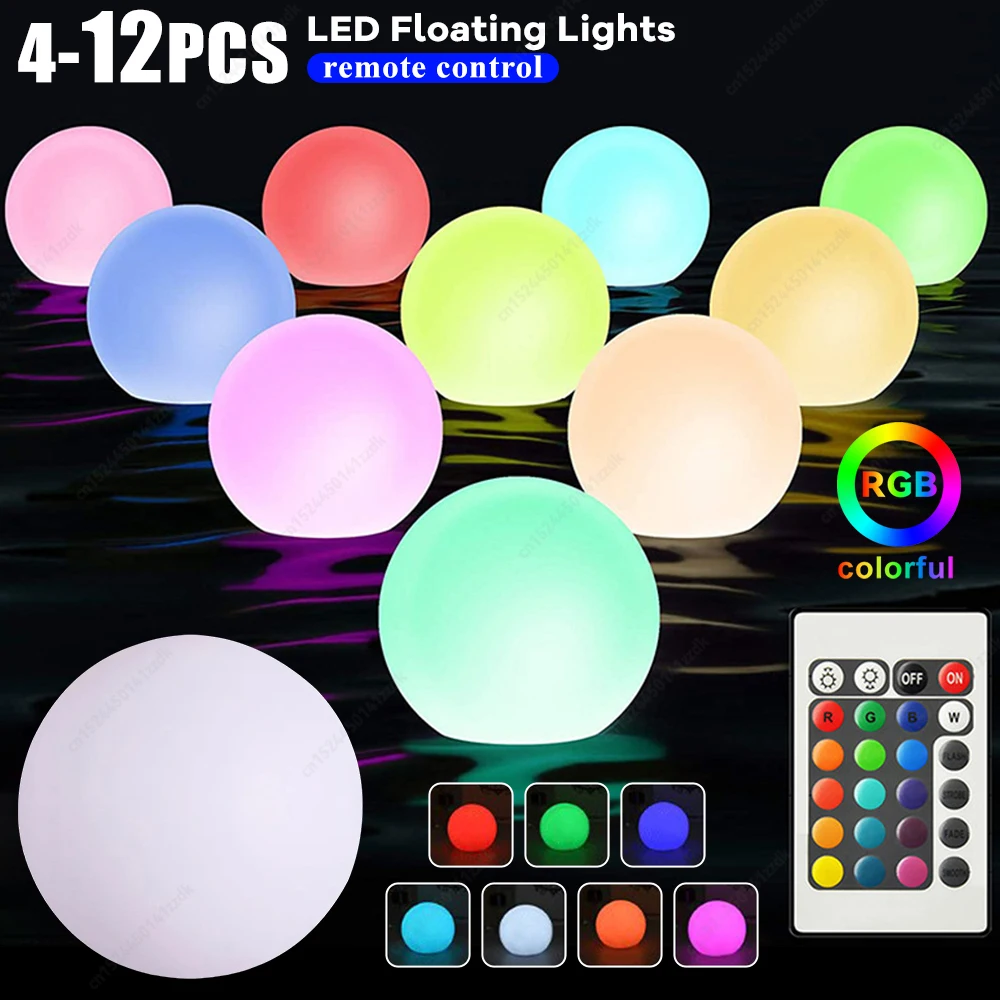 Waterproof LED Glowing Inflatable Beach Ball for Pool Party
