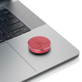 Wireless Mouse 3 Mode BT 5.2/2.4G/USB Mini Capacitive Mouse Cordless Mice 3 Adjustable DPI Rechargeable with USB Receiver for PC 3