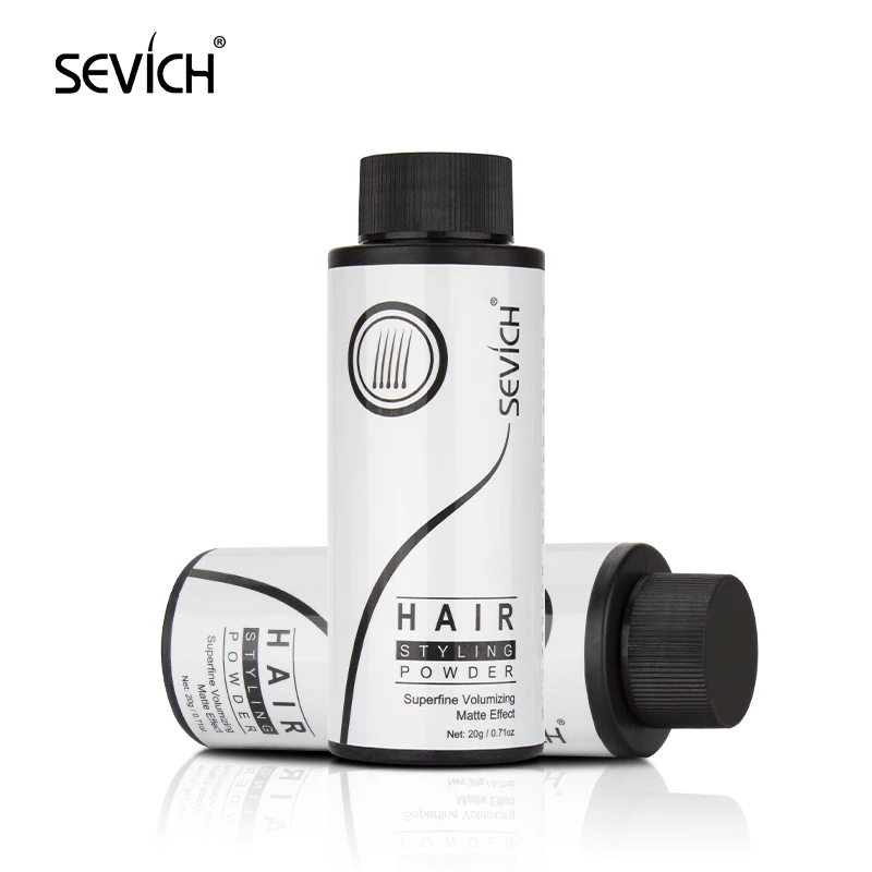 Description Picture 4 of item1~10PCS Sevich Unisex Dust It Hair Powder Spray Fluffy Thin Hair Powder Increases Hair Volume Haircut Modeling Styling Hairspray