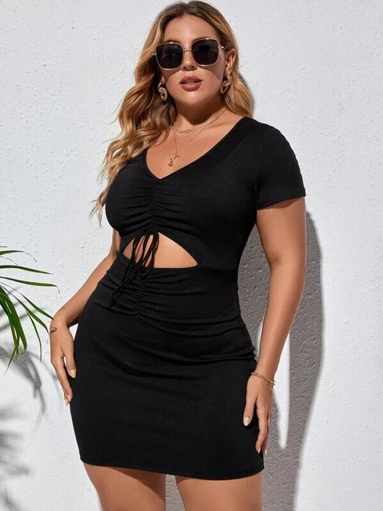 Robe Femme Taille L (Étiquette XL Mais Coupe L) - Motif Fleuri, Sans Manches, Courte