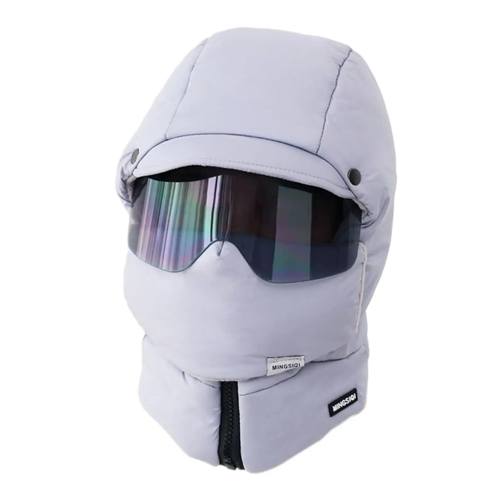 Winter Trapper Hat Set with Detachable Mask Windproof Ski Gloves Unisex Trapper Hat for Men Women, Winter Hats with Ear Liberia | Ubuy main image 3