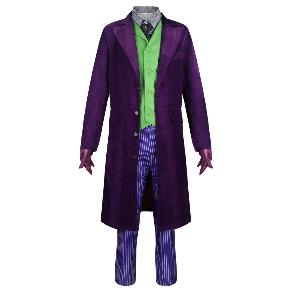 The Dark Knight: Heath Ledger Joker | Purple Cosplay Costume 35 The Dark Knight Heath Ledger Joker Cosplay Costume