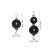 1 Set of Double Pulleys Physics Experiments Equipment Mechanics Teaching Tools for Middle School Students 5