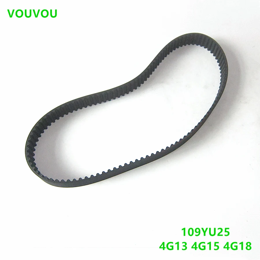 Car accessories MD342154 engine timing belt 109YU25 for Mitsubishi engine 4G13 4G15 4G18 Lancer BYD F3