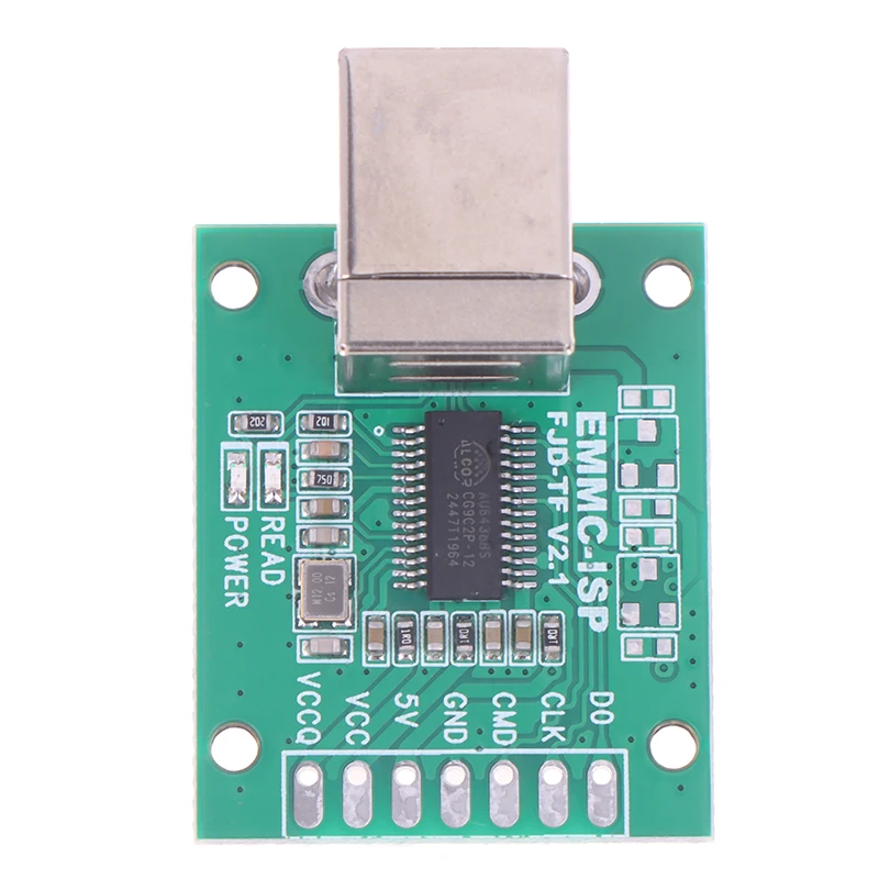 새로운 AU6438BS 휴대폰 수리 플래시 머신 잠금 해제 EMMC-ISP 플라잉 라인 아티팩트 도구 USB-B 타입 통신