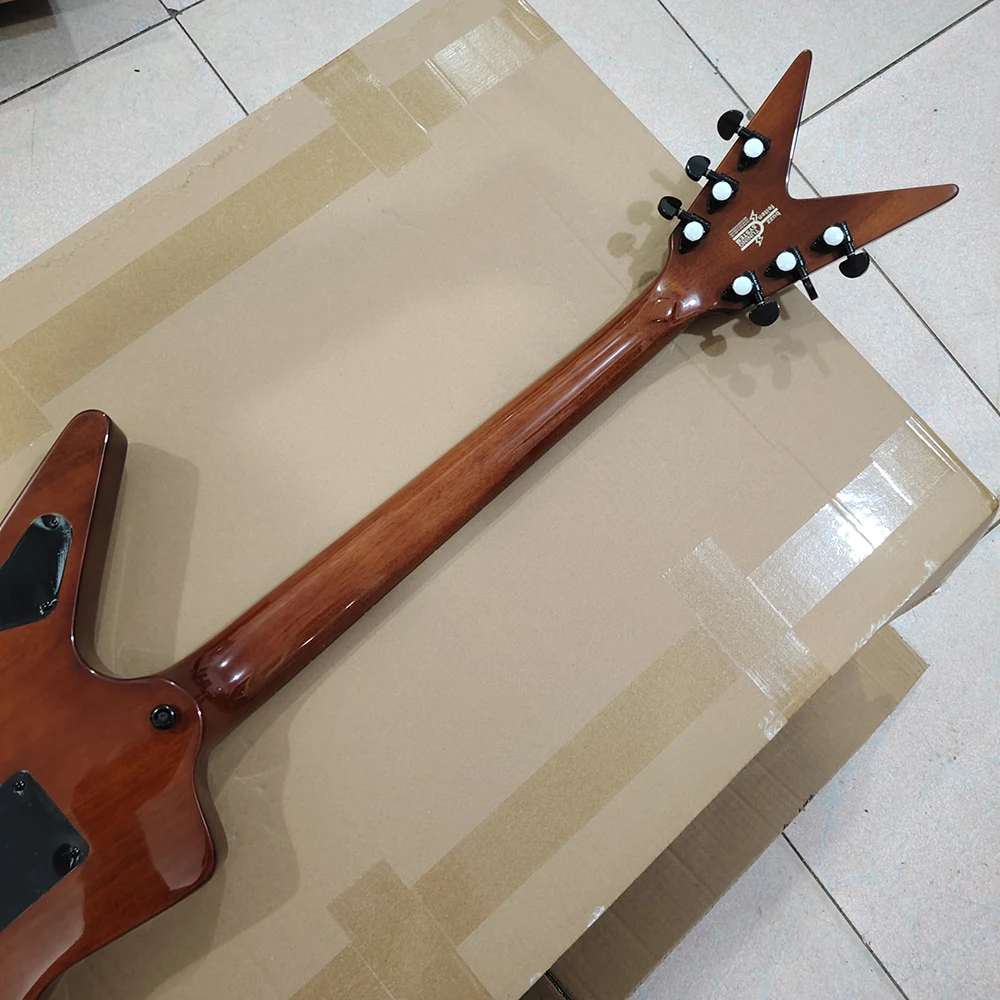 Wa shburn Di me Blue Lightning Electric Guitar