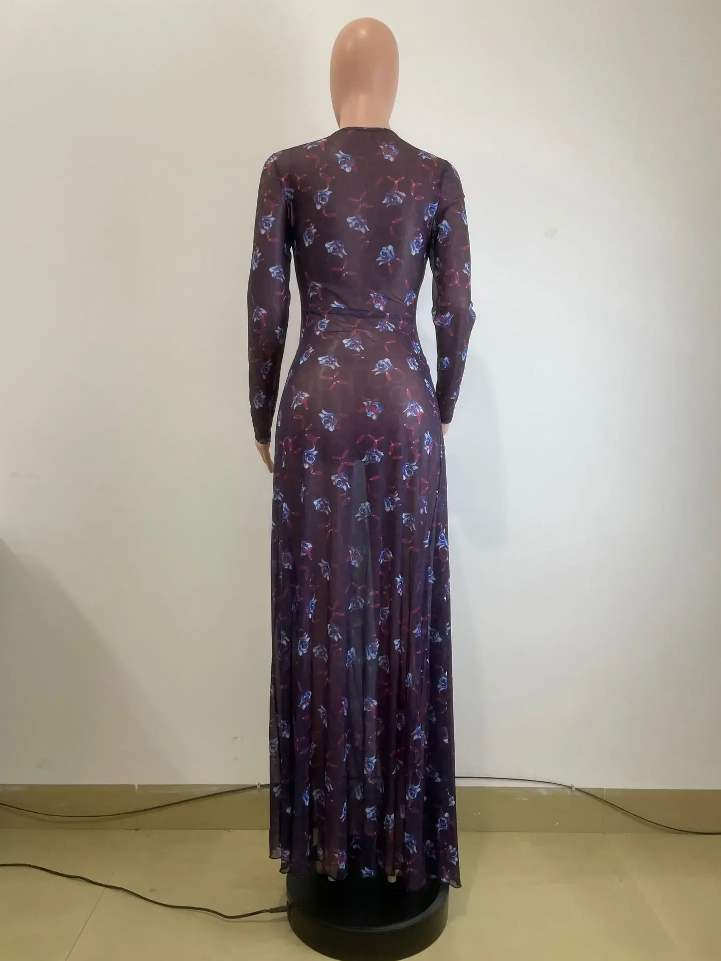 green emerald velvet dress Custom Oyemwen Sequin High Slit Birthday Dress M main image 0