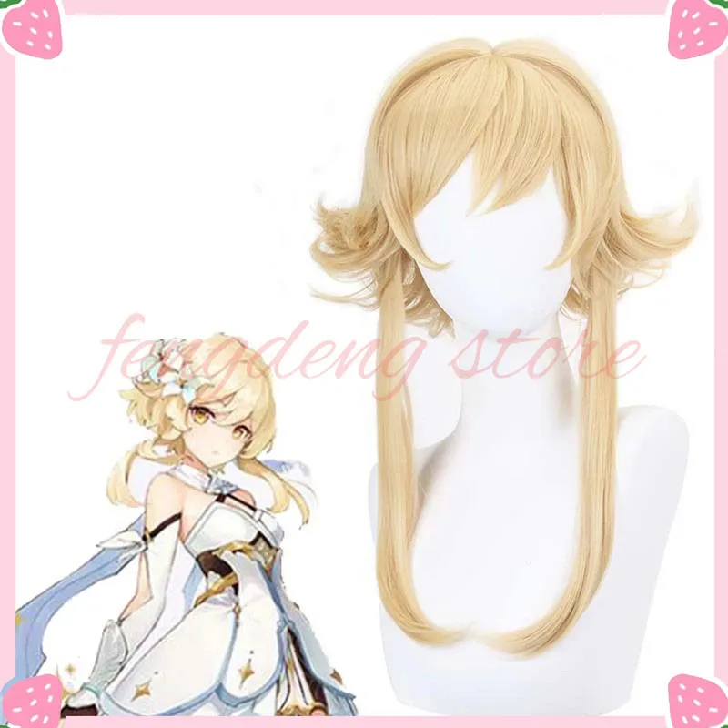 Genshin Impact Venti Diluc Zhongli Xiao Kaeya Ganyu Barbara HuTao Aether Tartaglia Klee Ningguang Cosplay Wig naruto outfits Cosplay Costumes