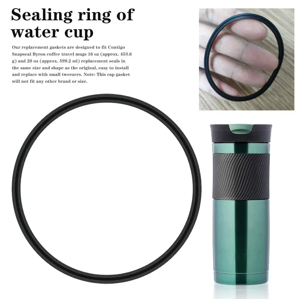 Silicone O Bottle Lid Gaskets Leak-Proof Seal Rings Fit For Contigo 16oz  20oz Vacuum Cups Water Bottles Lids Accessories M8E7 - AliExpress