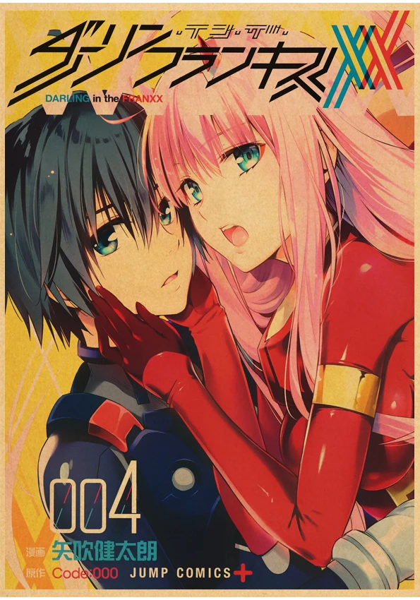 Poster Adesivo Anime Darling In The Franxx 002