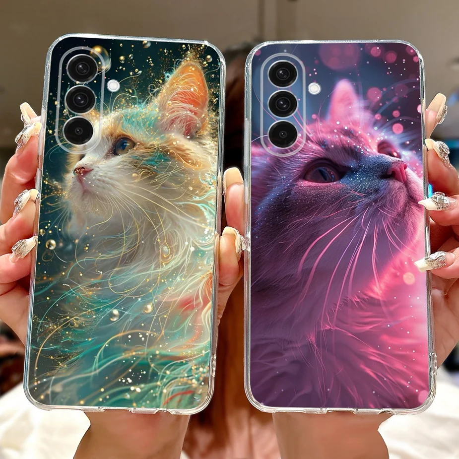 Fashionable Painted Soft Silicone Case – Stylish Protective Cover