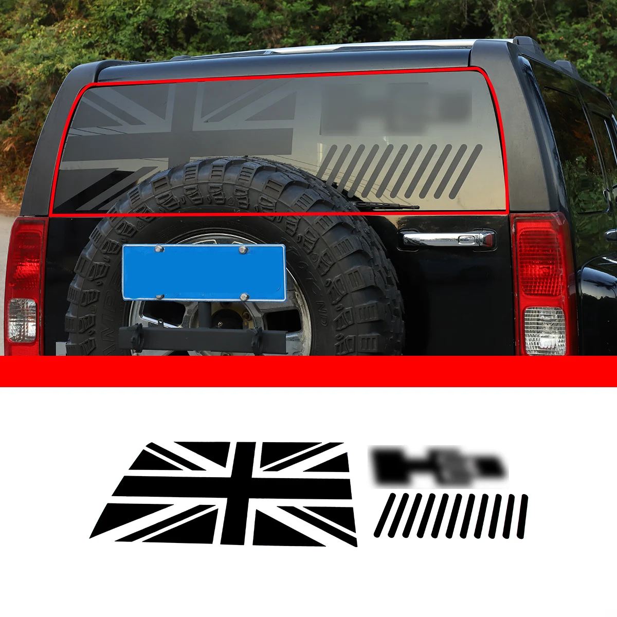 ハマーＨ２専用サイド用デカール(シール) ＨＵＭＭＥＲ♪ ギャラリー [ ハマーH2 オリジナルサイドデカール☆ ] 輸入車総合