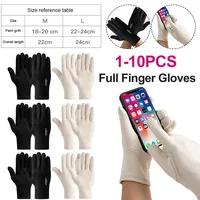 1-10PCS Winter Motorcyclist Gloves Touch Screen Bicycle Thermal Gloves Windproof Full Finger Gloves for Running Cycling Driving 1