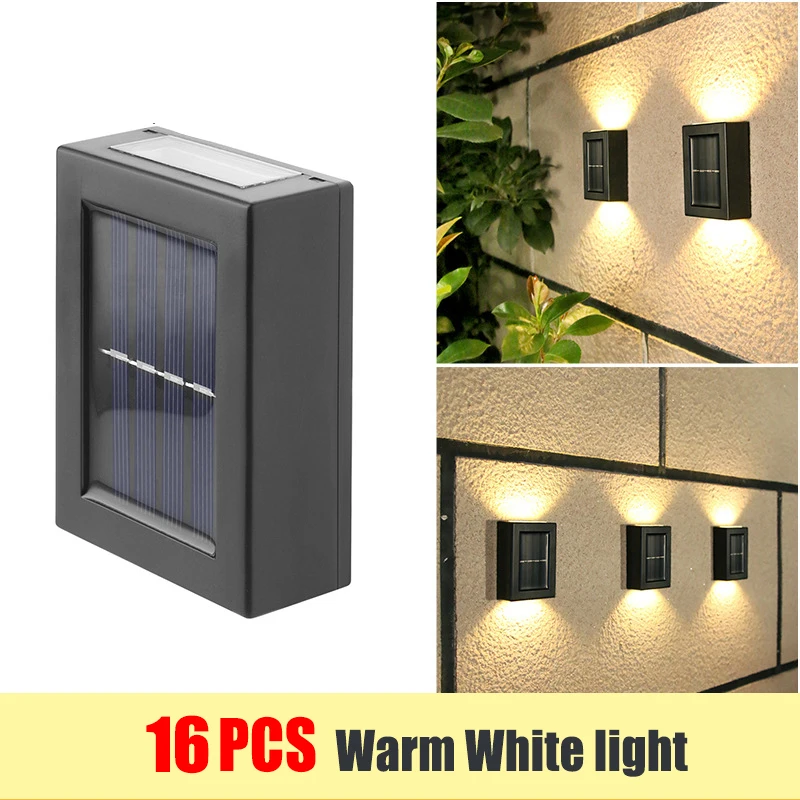 brightest outdoor solar lights Solar LED Light Outdoor Waterproof Garden Decoration Lighting Lamp for Wall Patio Balcony Spotlights Streetlights Sensor Lights solar led street light Solar Lamps