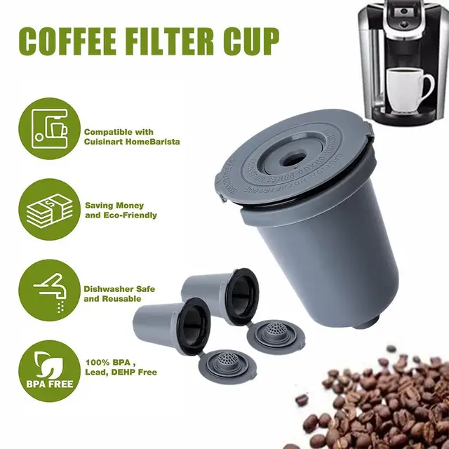 Ubuy Cuisinart Homebarista Reusable Filter Cup Cuisinart Reusable