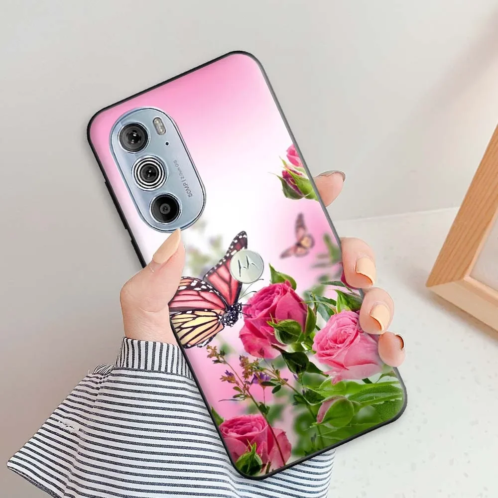Matte Silicone Protective Back Cover - Fashion TPU Design