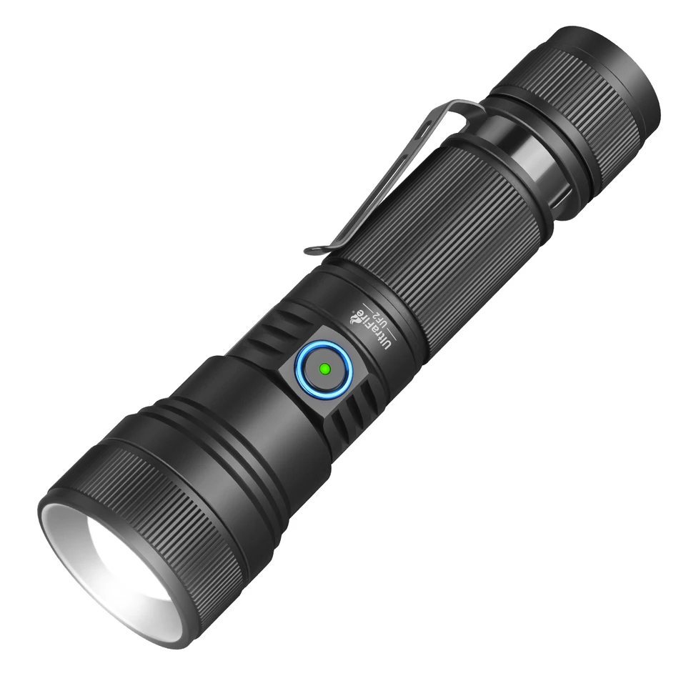 UltraFire UF2 Tactical Rechargeable Flashlight 1500 Lumen