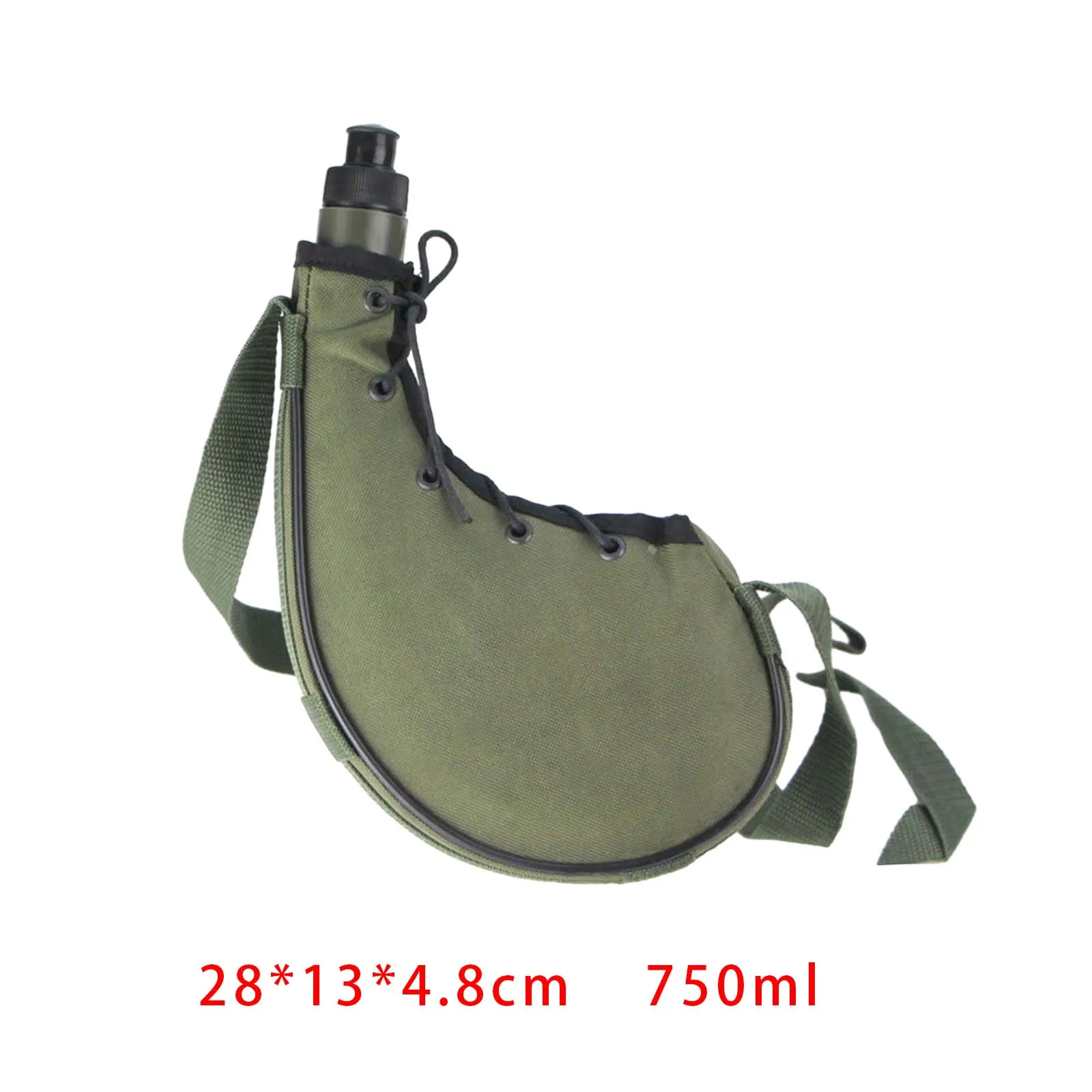 Canteen Water Bottle Kettle Bag 750ml Drink Dining Drinkware sports water bottle portable water bottle portable water jug sports water bag for Travel Backpacking Adults