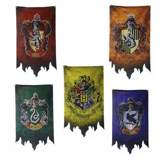 70*125cm Harry Potter Flag Party Supplies Slytherin Flag Banner