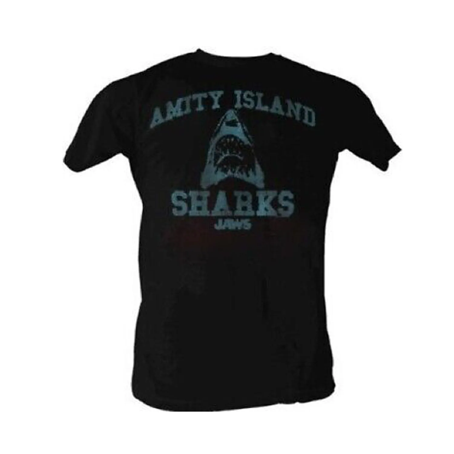 T-Shirt Leggera Unisex Per Adulti 1975 Shark Jaws Movie Amity Island Logo Maniche Lunghe O Corte