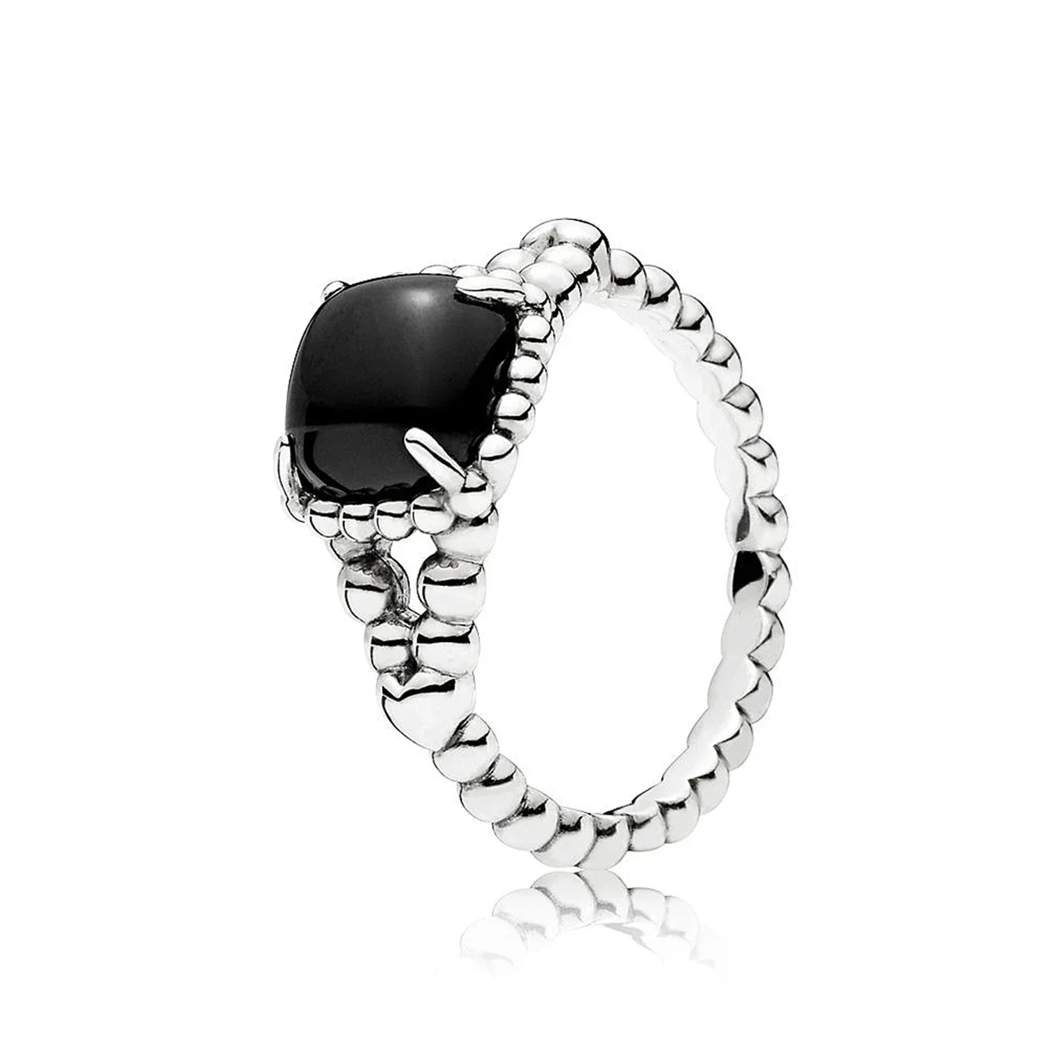 High-Quality Original 100% 925 Sterling Silver pretty Classic Sparkling Ring Personality Jewelry DIY Party Gift Women 4