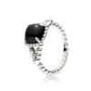 High-Quality Original 100% 925 Sterling Silver pretty Classic Sparkling Ring Personality Jewelry DIY Party Gift Women 4
