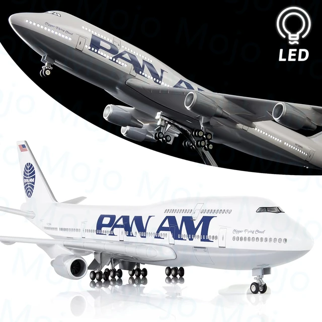 1/150 デルタ航空 飛行機模型 B747 LED