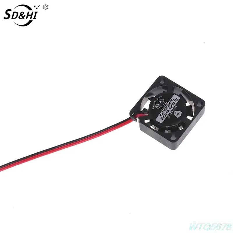 5v 12v 2CM 20MM Fan Cooling Fan 10000RPM Ultrathin Mini Laptop 2wire Silent Cooling Small