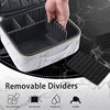 Portable Makeup Case Professional Box Estuche Para Maquillaje Makeup Organizer Bag Waterproof Women's Cosmetic Bag For Travel 5