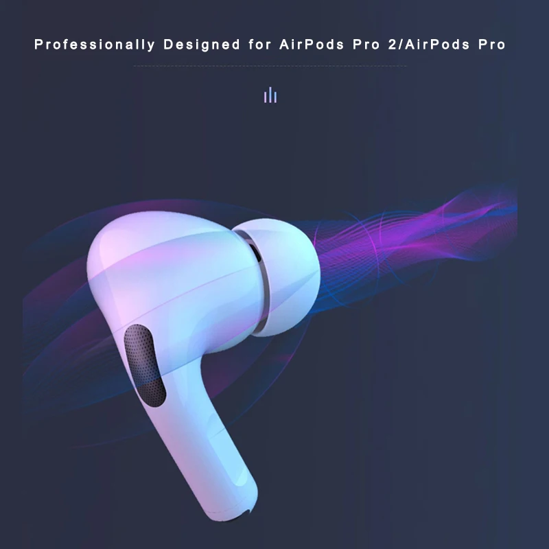1:1 オリジナルイヤフォンイヤーチップ Apple Airpods Pro 2 イヤー