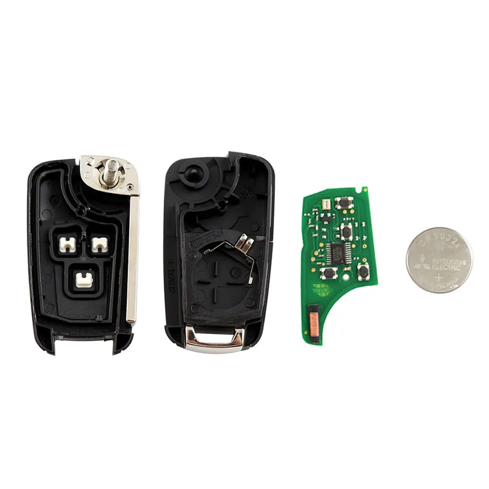 Chiave/Telecomando Per Vauxhall Opel Astra - 3 Tasto Del Di Vibrazione Pieghevole Con 433mhz Id46 Transponder Chip Chevrolet Buick Vauxhall - S47847c0035764912a52152feec96b0a3i