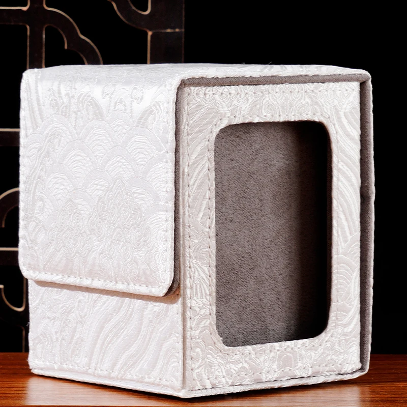 Premium Trading Card Storage Case with Display Window - Holds 100+ Sleeved Cards | Ideal for Collectibles & Board Games
