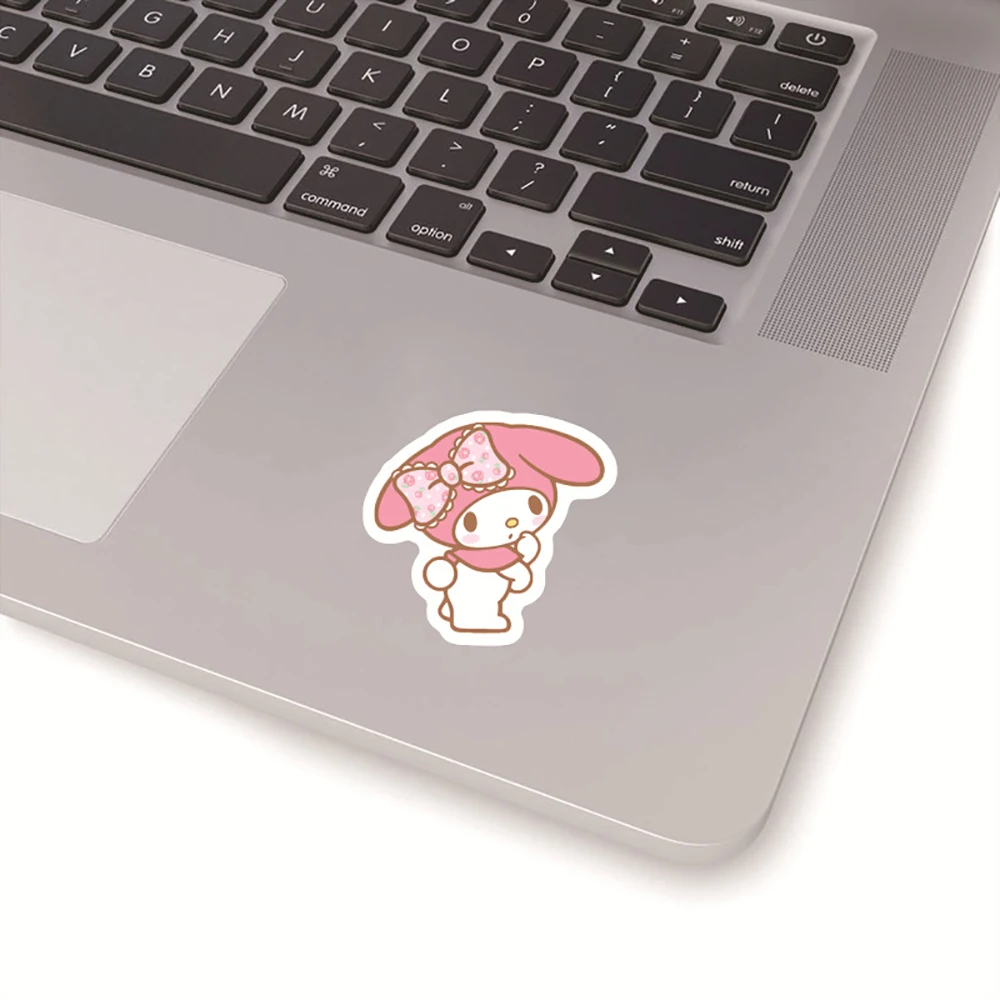 10/25/40PCS Kawaii My Melody Anime Stickers Decal Laptop Guitar Motorcycle Phone Luggage Car DIY Cartoon Sticker For Kids Toys 4