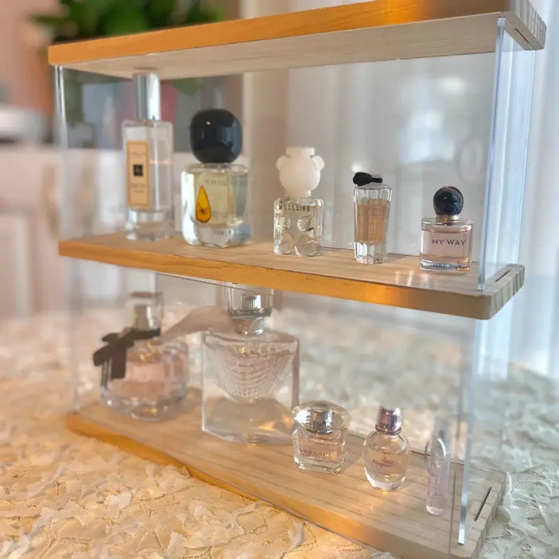 Clear Handbag Display Case Acrylic Storage Box Collectibles Such As Figures  and Perfumes Organizer Containers with Magnetic Door - AliExpress