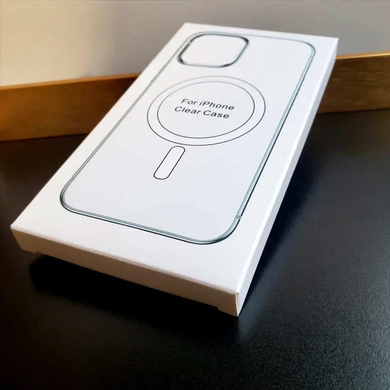 Enhanced Magnetic Wireless Charging Transparent Case