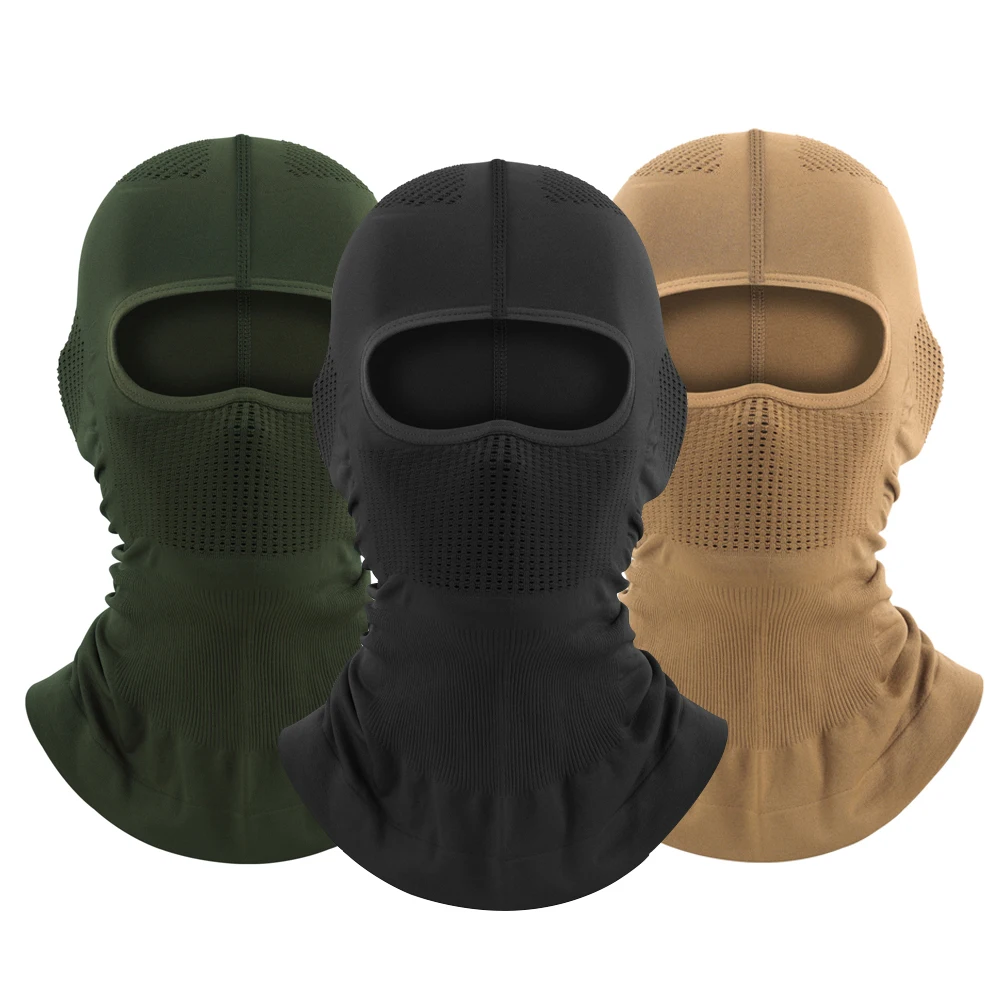 High Elasticity Breathable Balaclava Hat Cycling Full Face Mask Outdoor Sports Ski Motorcycle Mask Scarf Helmet Inner Cap cycling face masks