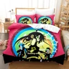 Lucky Star Konata Bedding Set Single Twin Full Queen King Size Bed Set Adult Kid Bedroom Duvetcover Sets 3D Anime Bed Sheet Set 1