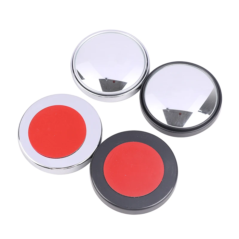 새로운 2PCS 75MM 3R-036 스틱온 볼록형 사각지대 백미러(조정 가능한 광각 포함)